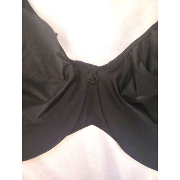 Bali Passion Comfort Minimizer Underwire Bra Size 38DD Seamless Black Plus Size - Picture 5 of 6